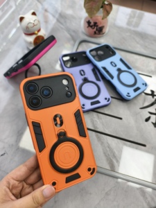 เคสโทรศัพท์มือถือมีแหวนขาตั้งสำหรับ infinix Hot 60 50 40 30 4G กันกระแทก - Product Image 6