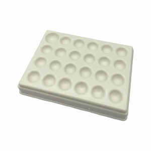 Palette di miscelazione di materiale dentale ben 28 con coperchio staccabile per uso di laboratorio e clinica in ceramica come vassoio di miscelazione composito - Product Image 6