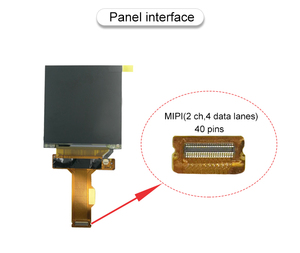 KEINE MOQ Individuell 2,9 zoll IPS 2k LCD display 1440 (RGB) * 1440 auflösung mit MIPI zu HDMI fahrer bord für AR VR 1 stück - Product Image 4