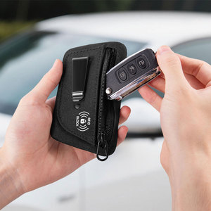 Carteira com Clip Oculto RFID, Clip Destacável para Esconder Dinheiro, Bolsa <span class=keywords><strong>de</strong></span> Viagem Multifuncional para Cartões <span class=keywords><strong>de</strong></span> Crédito/Identidade para Mulheres e Homens - Product Image 1