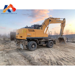 Excavadora de ruedas usadas de Corea del buen estado Hyundai 210W-9 210W-7 210W 210 220LC-9s 220-9s 220 Excavadora de ruedas de segunda mano 21t - Product Image 1