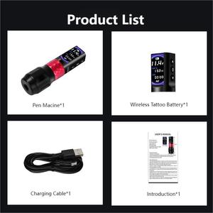 Nouvelle arrivée, stylo de tatouage sans fil, batterie au lithium, 3 modes de mémoire, cartouche compatible, stylo professionnel pour maquillage permanent - Product Image 5