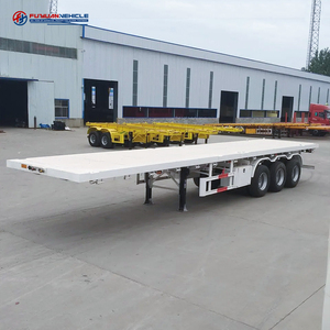 משלוח של גרורים שטוחים למשאיות סמי-טריילר באורך 40 רגל, 2-3 סרנים - Product Image 5