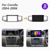 Lecteur DVD audio Android stéréo radio quadricœur, écran tactile, multimédia automobile pour Toyota Corolla 9 E120 2004-2006