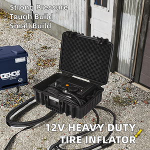Heavy Duty 12V 300 L/m <b>Car</b> Tyre 150 PSI With 4 Cylinders New Design ABS Tire TP-62 ABS Material <b>Car</b> Tire - Product Image 5