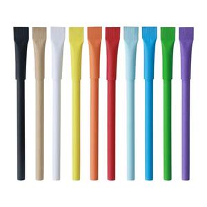 Bolígrafo Promocional Económico de Papel Kraft Reciclado Ecológico con Logotipo Personalizado <span class=keywords><strong>para</strong></span> Regalo de Empresa Hotelera - Product Image 1