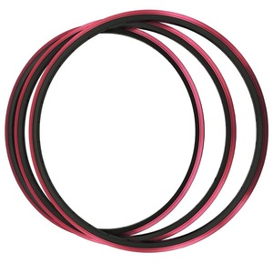 Jante <span class=keywords><strong>de</strong></span> vélo <span class=keywords><strong>de</strong></span> montagne BMX <span class=keywords><strong>de</strong></span> 26 pouces magnifiquement fabriquée à la main Jante à bord rouge bicolore en alliage d'aluminium avec frein en V à 32 trous - Product Image 1