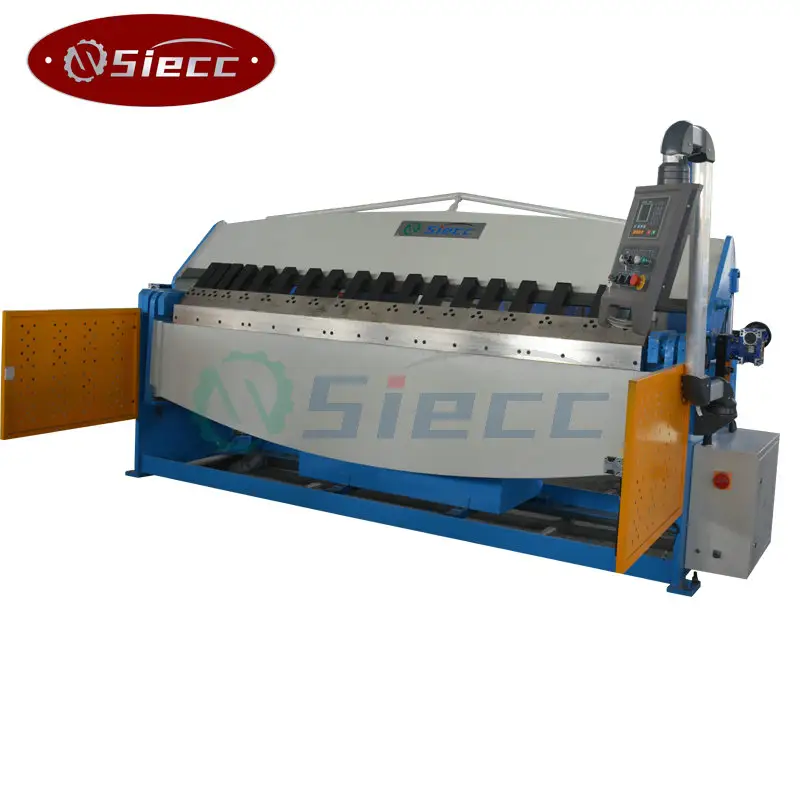 SIECC Pan Brake Folding Machine, Pan Brake Folder Hydraulic Folding Machine Sheet metal sheet processing machine