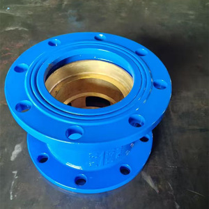 Vanne de réduction de pression 1/2 po en fonte ductile à bride, type régulateur pour traitement de l'eau - Product Image 2