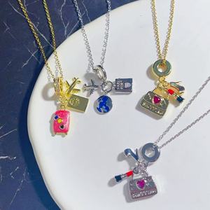 Vente en gros exquise Nouveau design Collier de bijoux à la mode Collier pendentif à la mode Collier pour dames - Product Image 1