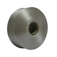 Fil teint en polypropylène FDY 100% résistant aux acides, respectueux de l'environnement, résistant aux alcalis, filé à l'anneau pour le tissage textile