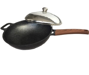 Mini Cacerola con Tapa, Juego <span class=keywords><strong>de</strong></span> Utensilios <span class=keywords><strong>de</strong></span> <span class=keywords><strong>Cocina</strong></span> <span class=keywords><strong>de</strong></span> Acero Inoxidable Triple, Cacerola para Salsas, Wok Chino para Bubble Waffle - Product Image 1