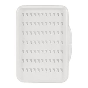 Boîte de rangement transparente ultra-fine pour leurres de pêche à la mouche, mouches à truite, boîte à hameçons, matériel de pêche - Product Image 1