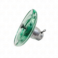 Isolateur de suspension en verre U210B 210kN pour accessoires de transmission et de distribution d'énergie