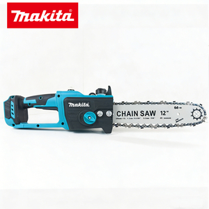 Outils électriques sans fil <span class=keywords><strong>Makita</strong></span> 18V Parfaits pour le bricolage <span class=keywords><strong>à</strong></span> domicile et le travail professionnel de l'aménagement paysager, la coupe de bois en extérieur, la taille des arbres, <span class=keywords><strong>tronçonneuse</strong></span> portable - Product Image 1