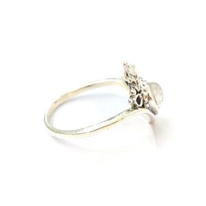 แหวนมูนสโตน เงินแท้ 925 แหวนพลอยมูนสโตน ปรับขนาดได้ งานแฮนด์เมด คอลเลคชั่นแหวนเงินคุณภาพสูง ราคาขายส่ง - Product Image 5