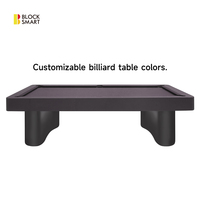 Table de billard de luxe 8ft 9ft, design personnalisé, en bois massif et ardoise, pour club professionnel, maison, villa, directement de l'usine