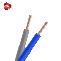 Cable Eléctrico para Construcción THW, Cable de Cobre Sólido Desnudo, Aislado con PVC, 600V