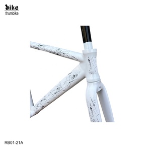 Thiết kế mới hợp kim nhôm 700C 52cm cố định bánh xe đạp khung đua theo dõi xe đạp khung hợp kim khung với phía trước ngã ba - Product Image 3
