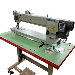 Cylone may giá rẻ cánh tay dài đơn/đôi kim nặng nhiệm vụ hợp chất thức ăn lockstitch máy may công nghiệp - Product Image 5