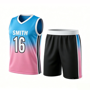 Camisetas Deportivas Unisex Personalizadas de Poliéster Antibacterianas de Secado Rápido Transpirables que Absorben la Humedad sin Mangas con Nombre de Equipo para Baloncesto - Product Image 1