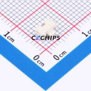 HX TS24CB 160gf Tactile Switch SMD,5.6x2mm Switch Single Pole Single Throw Square Button 1.6N Horizontal Mount - Product Image 1