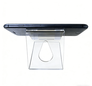 Soporte Acrílico para Teléfono Móvil, Transparente, Multiángulo Ajustable, Antideslizante, para Oficina y <span class=keywords><strong>Hogar</strong></span> - Product Image 6