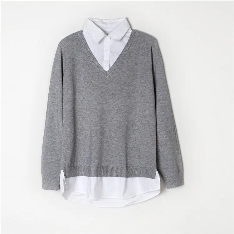 Sweaters For Women Fashionable Style Autumn Knit Shirt Long Sleeve Women Sweaters For Ladies