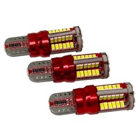 Luz LED Lateral para Automóvil Maidsail, T10 3014 57SMD, Decodificación 12V 5.7W, Luz de Lectura de Matrícula