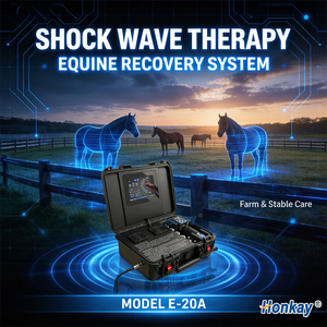 Máquina de Terapia de Ondas de Choque Equinas de 7 Cabezales, Directo de Fábrica, Dispositivo de Masaje de Ondas de Choque Equinas para Reparación de Tendones, para Uso Equino - Product Image 1