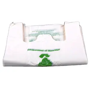 Eco Friendly Packaging Bag pouch carrier reusable Printed fully Biodegradable Compostable