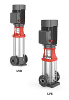 Pompa Air Sentrifugal Multistage Vertikal LVR1-17 1.5kW 120m Head 1.8m3/h 380V Stainless Steel 304 Booster
