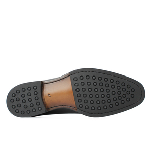 <span class=keywords><strong>Scarpe</strong></span> Oxford di Lusso Fatte a Mano in Pelle Verniciata Nera <span class=keywords><strong>per</strong></span> Uomo, Suola in Vera Pelle, <span class=keywords><strong>Scarpe</strong></span> Eleganti <span class=keywords><strong>per</strong></span> Cerimonie, Matrimoni e Feste - Product Image 6