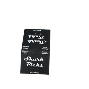 Púa de Guitarra de Plástico Negra de Diseño Personalizado OEM, Regalo Promocional y Empresarial para Guitarristas, Accesorio Ecológico y Portátil - Product Image 6