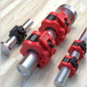 사용자 정의 로고 도매 5MM 스냅 클립 바벨 칼라 올림픽 바벨 클립 퀵 릴리스 바벨 칼라 - Product Image 1