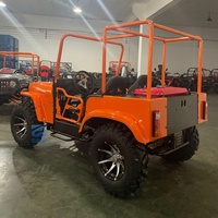 Véhicule utilitaire à essence haut de gamme 350CC, mini-jeep 300cc 4x4, buggy des dunes homologué pour la route, idéal pour l'expédition, le camping et la chasse