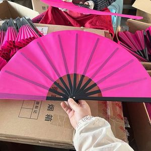 Abanico de Mano Grande Personalizado, Abanico de Kung Fu Sublimado, Abanico Plegable de 33 cm, Abanico para Fiestas con Logotipo Personalizado - Product Image 1