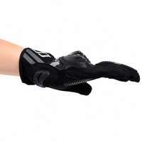 Gants de moto respirants en mesh, gants de conduite pour moto, compatibles écran tactile, avec protection en fibre de carbone pour les doigts, pour hommes