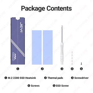 مشعاع OEM ، مبرد PC من سبائك الألومنيوم NGFF ، مبرد <span class=keywords><strong>M</strong></span>.<span class=keywords><strong>2</strong></span> SSD - Product Image 2