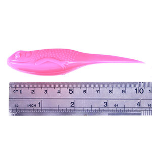 6 pièces/boîte têtards flottants forme appâts de natation ODM usine fabrication d'appâts souples nouveau Design appâts de poisson <span class=keywords><strong>leurre</strong></span> de pêche <span class=keywords><strong>souple</strong></span> - Product Image 6