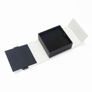 Caja de cartón rígida impresa con logotipo personalizado de lujo, caja de regalo de joyería dura, caja de embalaje de papel de regalo - Product Image 2