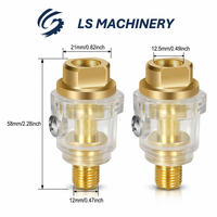 Mini-oliveuse en acier inoxydable 1/4 NPT, accessoire d'outil pneumatique, raccord à torsion rapide, fer plaqué cuivre, modèle 14NPT