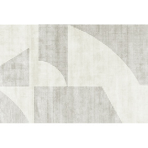 Alfombra EIFFEL HOME, Diseño Minimalista a Rayas, Fibra de Poliéster, para Sala de Estar, Dormitorio, Estudio, Verano 2025, Resistente al Agua y a las Manchas - Product Image 1