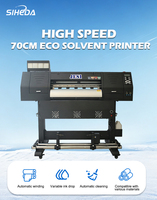 Traceur numérique à jet d'encre polyvalent 700 mm pour impression graphique sur panneaux KT, rideaux et fenêtres, compatible encre éco et sublimation