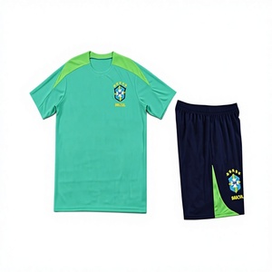 Al por Mayor, Traje de Entrenamiento de Fútbol Brasileño para París, Barcelona, España, Chelsea, Unisex para Adultos, de Fibra de Poliéster - Product Image 1