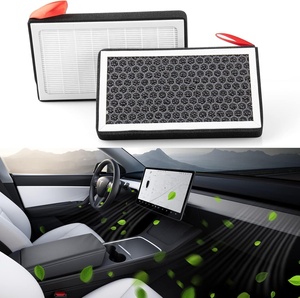 Hoogwaardig aircofilter <span class=keywords><strong>auto</strong></span>-onderdeel cabinefilter actieve koolfilter vervanging voor Tesla Model 3 / Y - Product Image 3