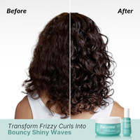 Pallamina Macadamia Jojoba Oil Curl Boosting Hair Oil dan Avocado Hair Mask Set untuk Rambut Keriting Rusak yang Di-perm, Pasokan Grosir