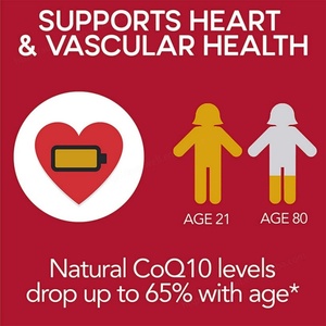 Suplemento de Coenzima Q10 para la Salud, Alta Absorción, Salud del Corazón, CoQ10 Ubiquinol, Cápsulas Blandas de Coenzima Q10 - Product Image 6
