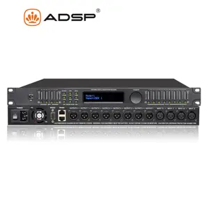 ADSP DP480 çift hassas 4 giriş 8 çıkış DSP ses işlemcisi ile 24-bit dönüştürücüler ile RS232