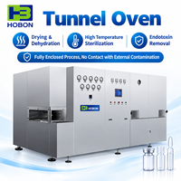 Ligne de lavage, remplissage, scellage et capsulage de flacons en verre, avec stérilisateur et laveuse à four tunnel haute vitesse pour flacons chimiques